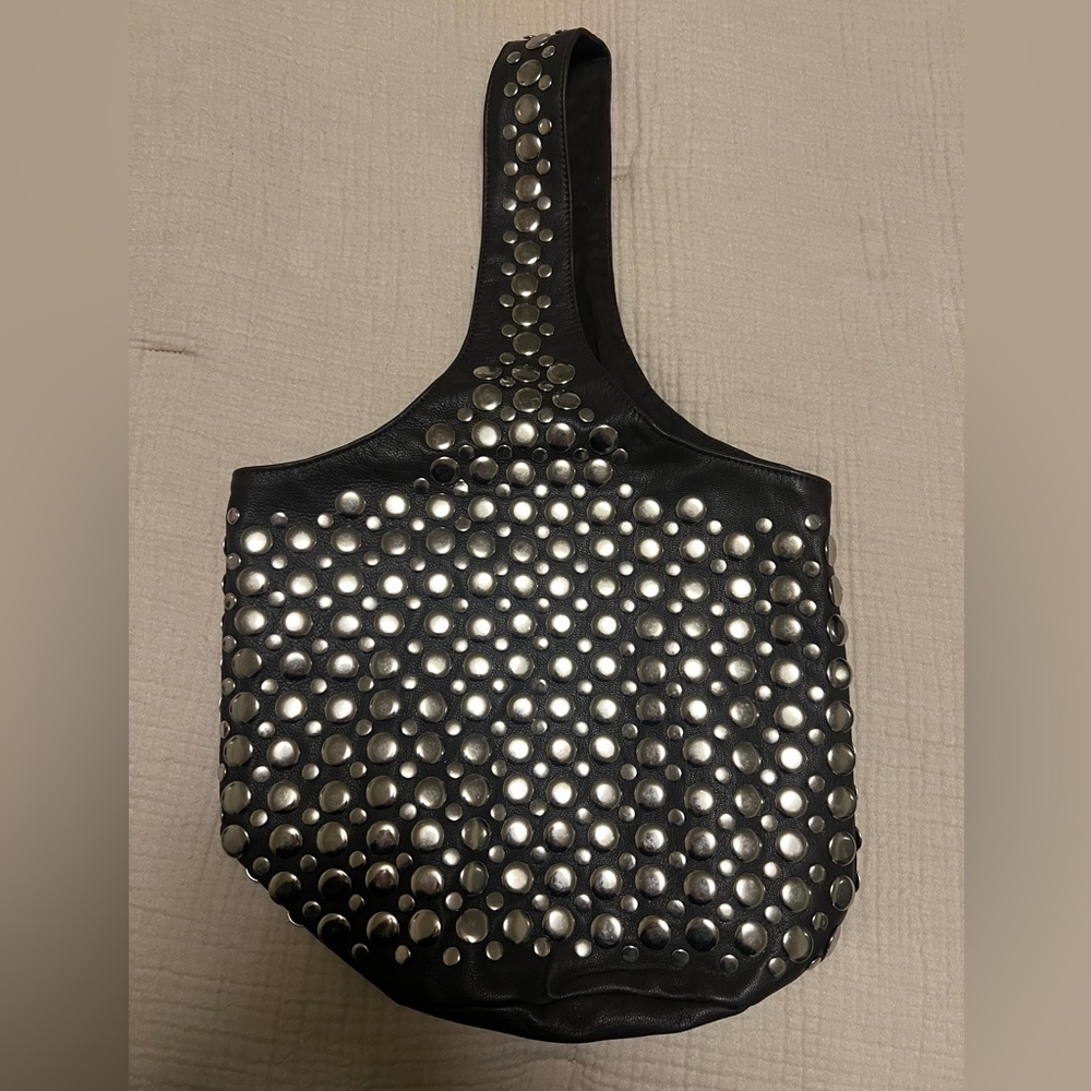 Handmade Studded Shoulder Bag - NWT